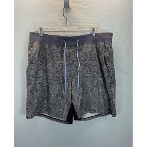 Lululemon Shorts Mens 2XL purple Grey T.H.E. The Short Linerless Stretch